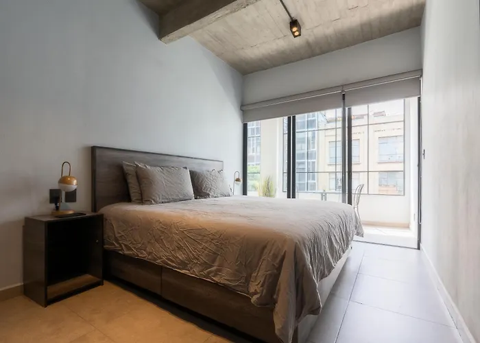 Apartamento Zielo Palma ,private Balcony, Rooftop Walk To Zocalo *